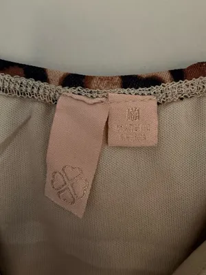 Cheetah Top Brown Size M thumbnail 2