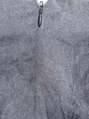 black pleated mini skort. thumbnail 7
