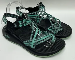 Chacos Women's ZX/3 Classic Sandals Size 8 Chuckwalla Aqua Sport Strappy thumbnail 1