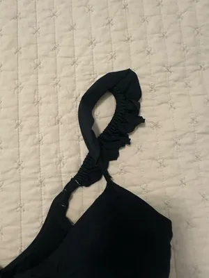 Aerie Black Bikini Top thumbnail 2