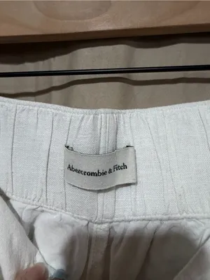 Abercrombie & fitch linen shorts thumbnail 3