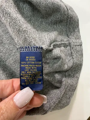 Polo by Ralph Lauren Heather Gray Long Sleeve Crew Tee thumbnail 6