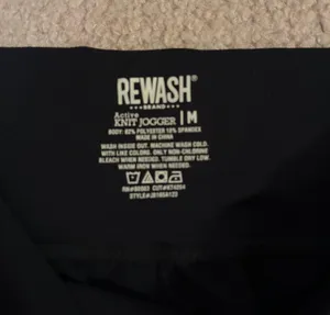 Black Joggers Size M thumbnail 2