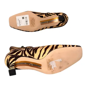 Sam Edelman Lizzo Tiger Print Martini Heel Boot Calf‎ Hair Women's Size 5 NWOB thumbnail 8
