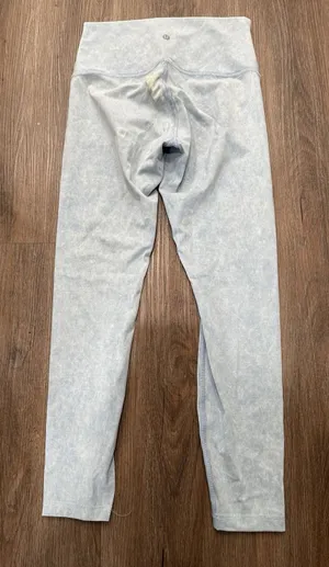 Lululemon Wunder Under Leggings Womens 6 Gray‎ Inseam 26 in Athleisure W5BY1S thumbnail 1