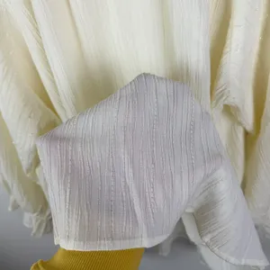 Cato Beaded Embellished‎ Peasant Blouse Size 22/24W Cream Cottagecore Boho Sheer thumbnail 3