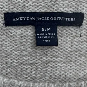 American Eagle Sweater‎ Womens S Tan Aztec Wool Blend Knit Pullover Southwest thumbnail 7