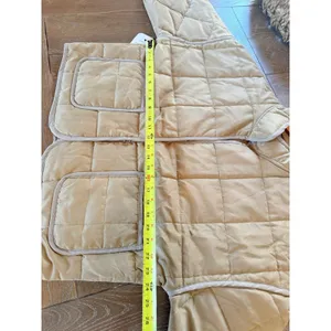 Hudson Gray Quilted Jacket Women Light Olive Small thumbnail 7