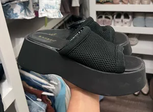 Bamboo Platform sandals thumbnail 1