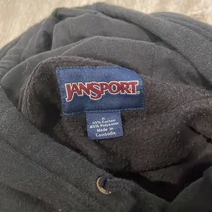 Park City Black Hooded Jansport Sweatshirt thumbnail 6