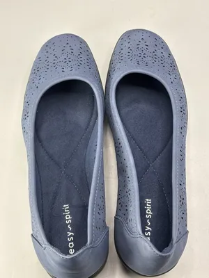 Easy Spirit Alessia 3 Ballet Flats Womens 8M Blue Work Travel Slip On Shoes thumbnail 5