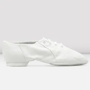 BLOCH Ladies Jazzsoft Leather Jazz Shoes in White, Size 5​​​​​​​ thumbnail 2