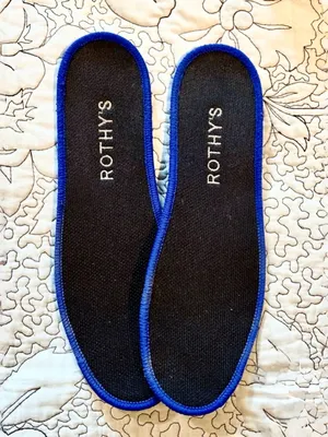 💥ROTHY’S The Original Slip On Sneaker Navy Knit Eco Friendly Women’s Sz 10💛 thumbnail 9