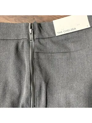 Ann Taylor The Chelsea Gray Trousers Pants Size 8 New with Tags thumbnail 3