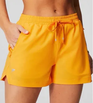 Fabletics Women's The One Shorts feature a 3-inch inseam and an adjustable draws thumbnail 1