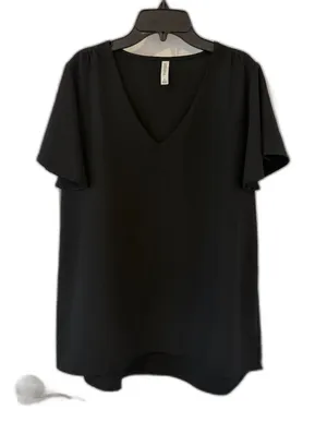 Zenana Black Top – Size Large thumbnail 1