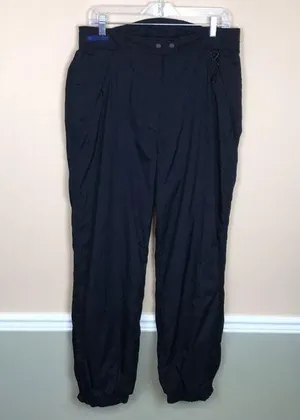 VTG Columbia Women’s Black Nylon Multi-Pocket Adjustable Waist Snow Winter Pants thumbnail 1