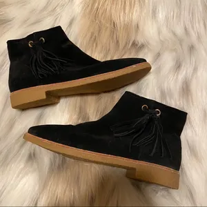 KATE ♠️ SPADE Bellamy Suede Tassle Bootie‎ thumbnail 2