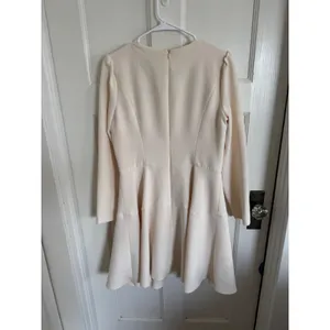 Gal Meets Glam Celeste ivory long sleeve dress size 12 thumbnail 4