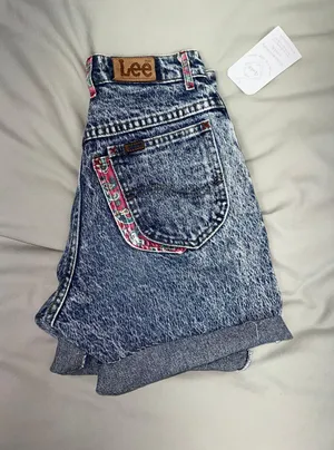 Wrangler High Waisted Vintage Jean Short thumbnail 3