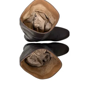 Vero Cuoio Riding Leather Dark Brown Boots Womens |US 8.5 thumbnail 15