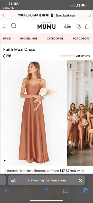 Show Me Your Mumu Faith COPPER thumbnail 2