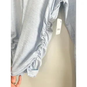 FP Movement x Hatch Right On Run Blue Maternity Top Sz M thumbnail 9