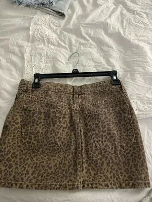Zara cheetah mini skirt thumbnail 2