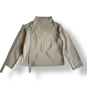 Uniqlo Mock Neck Sweater Womens Size S‎ Beige Winter Streetwear thumbnail 3