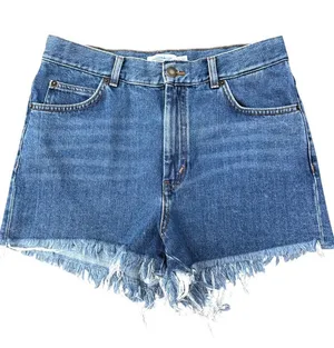 EUC Anthropologie & Other Stories Frayed Denim Shorts Size 29 thumbnail 1