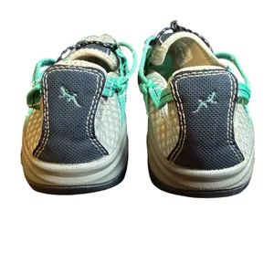 Chacos Outcross Evo 1 Womens 7 Water Hiking Shoes Gray Teal J105368 Gorpcorp thumbnail 2