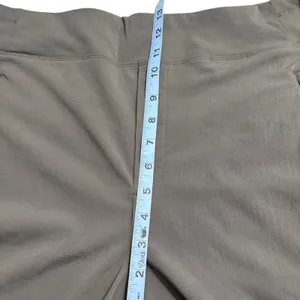 Athleta Womens Brooklyn Pants 16 Taupe Utility Travel Zip Pocket Stretch‎ SP24 thumbnail 12