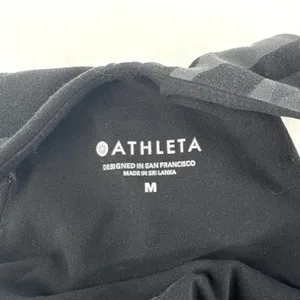 Athleta Racerback Sports Bra‎ Camo Grey Blue Black Size Medium thumbnail 5
