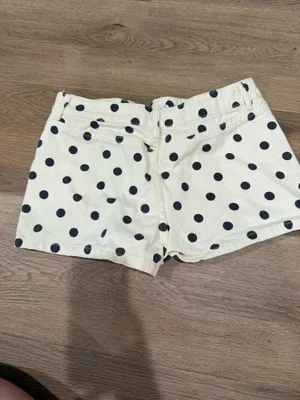 Polka Dot Shorts White Size Size 7 thumbnail 2