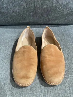 Veronica Beard Jaide Suede Moccasin Loafer in Pecan Size 9.5M thumbnail 4