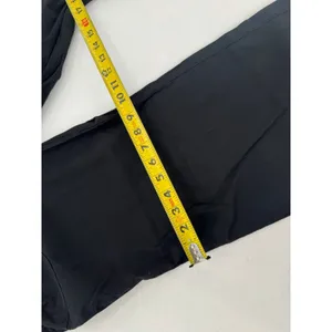 Anthropologie Maeve The Naomi Pants Sz 12 Black High Rise Wide Leg Utility thumbnail 10