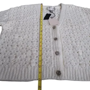 INDUSTRY Republic Company Alpaca Blend Sweater Cardigan V Neck MEDIUM New NWT thumbnail 7