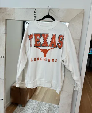 Gameday Couture University of Texas Crewneck Sweatshirt thumbnail 2