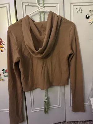 Hollister Cropped Zip-Up  thumbnail 2