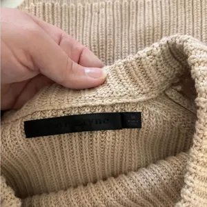 JENNI KAYNE Cotton Fisherman Crewneck Sweater Womens Size 1X Minimalist thumbnail 3
