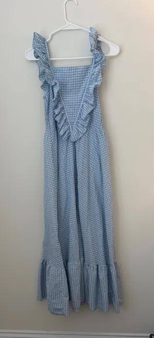 Gingham dress Blue Size XS thumbnail 1