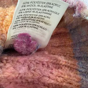 Anthropologie Multicolor Cowl Neck Sweater thumbnail 6