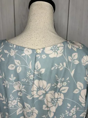 Piper & Scoot Maxi Dress Multi Pattern Boho Cottagecore Sz Large thumbnail 12