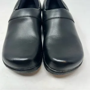 Klogs Mission Black Leather Slip Resistant Nursing Work Clogs Women’s Sz 6 thumbnail 8