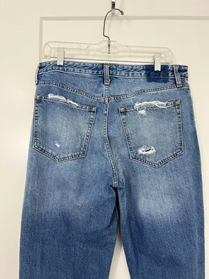 Abercrombie & Fitch Size 30 (10R) Annie High Rise Girlfriend Jeans thumbnail 3