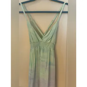 Gypsy Mint Maxi Women's Sz Medium Pastel Gradient Maxi Dress thumbnail 3