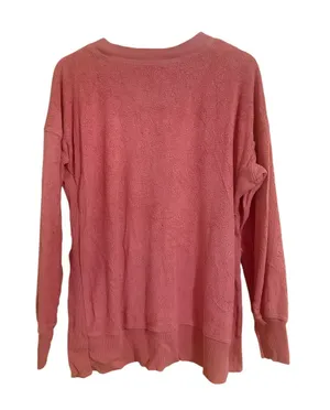 Aerie Size Small Oversized Pink Crewneck Sweatshirt thumbnail 1