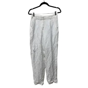 J. Crew Straight-leg Essential Pant in Chelsea Linen-Cupro Blend Size 4 Tall‎ thumbnail 5