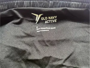 Old Navy Black Gray Camo Athletic Shorts thumbnail 2