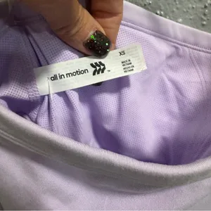 All in Motion One Shoulder Dress - Soft‎ Lavender thumbnail 3